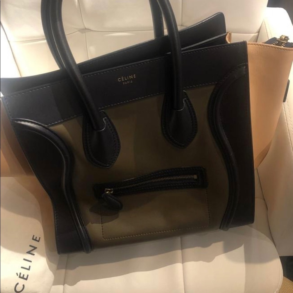 Celine Mini Leather Tote